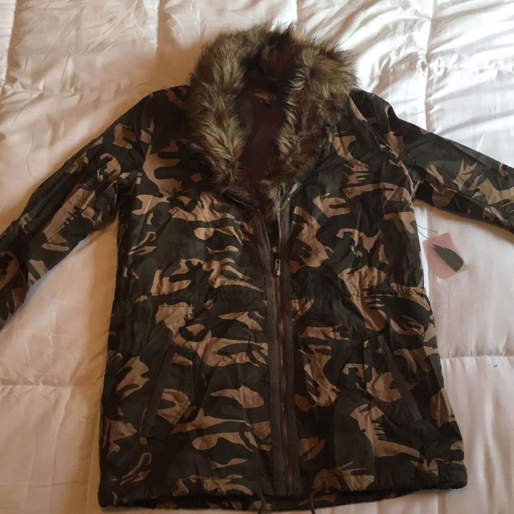 NWT Camo Jacket!